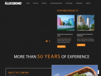 alucobond.com.sg Webseite Vorschau