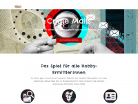 crime-mails.com Webseite Vorschau