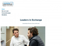 leaders-in-exchange.ch Webseite Vorschau