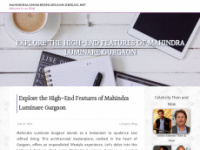 mahindraluminare59gurgaon.dbblog.net Webseite Vorschau