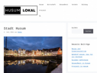 husum-lokal.de Webseite Vorschau