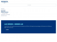 bernerlab.se Webseite Vorschau