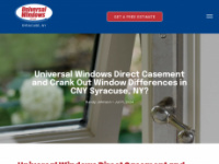 universalwindowssyracuse.com Webseite Vorschau