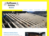 hoffmann-holzbau.ch Webseite Vorschau