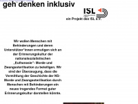 geh-denken-inklusiv.de Webseite Vorschau