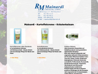 kartoffelcreme-kräuter-balsam.ch Webseite Vorschau