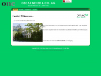 onc-ag.ch Webseite Vorschau