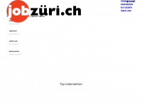 jobzueri.ch Webseite Vorschau