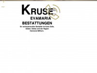 evamaria-kruse-bestattungen.de Webseite Vorschau