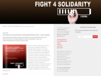 fight4solidarity.de Webseite Vorschau