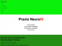 praxis-neurofit.de Webseite Vorschau