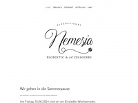 nemesia.ch Webseite Vorschau