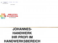 johannes-handwerk.de Webseite Vorschau