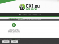 cx1.eu Webseite Vorschau