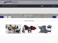 bfw-wst.com Webseite Vorschau