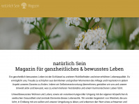 natuerlichsein.org Webseite Vorschau