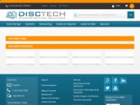 disctech.com Webseite Vorschau