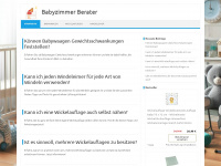 babyzimmer-berater.de Webseite Vorschau