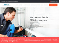 emergency-plumbers-abbey-wood.co.uk Webseite Vorschau