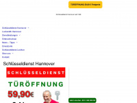 locksmith-hannover.de Webseite Vorschau