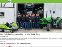 landtechnik-kern.de Webseite Vorschau