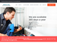 emergency-plumbers-barking.co.uk Webseite Vorschau