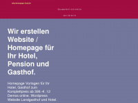 homepages-hotel.de Webseite Vorschau