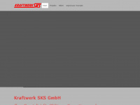 kraftwerk-sks.de Webseite Vorschau