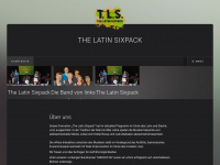 the-latin-sixpack.de Webseite Vorschau