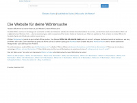 worter-finden.de Webseite Vorschau