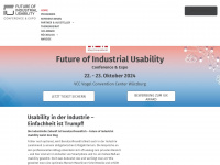 future-of-industrial-usability.de Webseite Vorschau