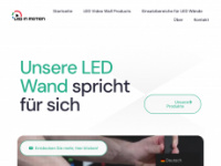 led-in-motion.com Webseite Vorschau