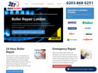 24hourboilerrepairs.co.uk Webseite Vorschau