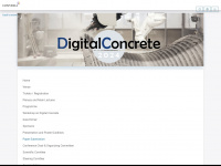 digital-concrete.com Webseite Vorschau