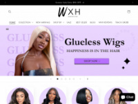 wigsxhair.com Webseite Vorschau