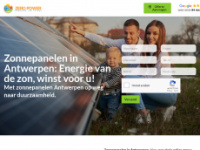 zonnepanelenantwerpen.be Webseite Vorschau