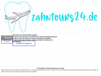 zahntours24.de Webseite Vorschau