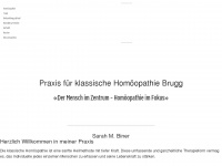 homoeopathie-im-fokus.ch Webseite Vorschau