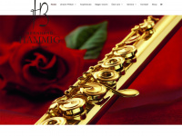 hammig-flutes.com Webseite Vorschau