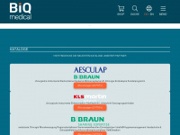 biq-medical.com Webseite Vorschau