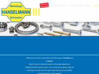 hanselmann-gmbh.de Webseite Vorschau