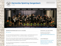 harmonika-spielring-gengenbach.de Webseite Vorschau