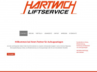 hartwich-liftservice.de Webseite Vorschau