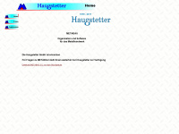haugstetter-edv.de Webseite Vorschau