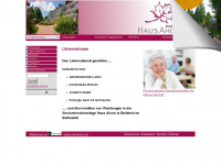 hausahorn.de Webseite Vorschau