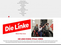 dielinke-rheinpfalzkreis.de Webseite Vorschau