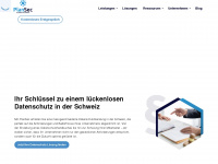 plansec.ch Webseite Vorschau