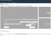 elfvapor.com Webseite Vorschau