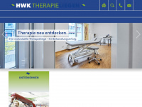 hwk-therapieliegen.de Webseite Vorschau