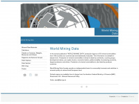 world-mining-data.info Webseite Vorschau